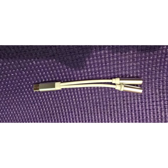 3pcs USB C to Aux Splitter Headphone/Earbud USB C to 3.5mm Adapter USB C Charger - Picture 2 of 4